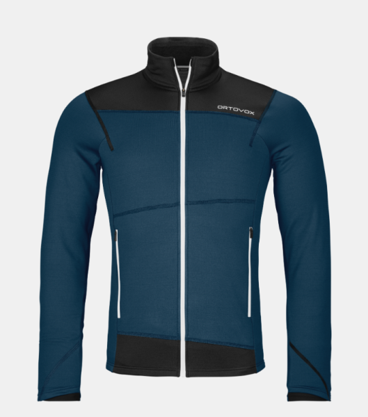 Ortovox FLEECE LIGHT JACKET M, deep ocean, L