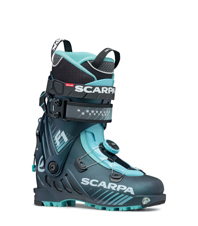 Scarpa F1 Wmn Thermo Intuition, Anthracite/Acqua, 27