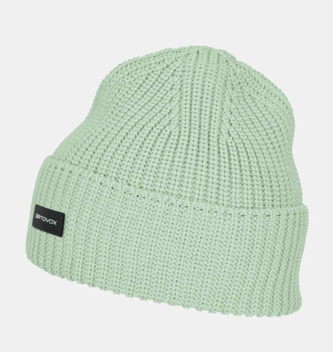 Ortovox COZY RIB BEANIE, green acid, 1SZ