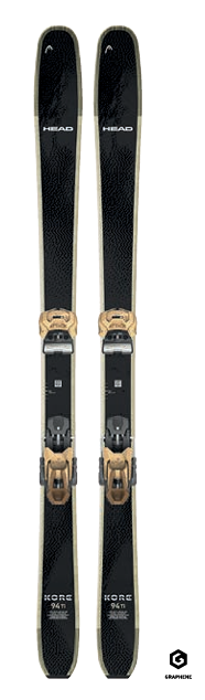 Head Kore 94 / Attack 14 GW, black, 177