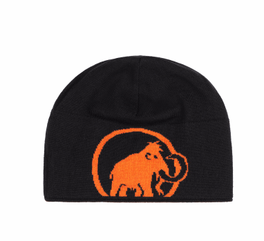 Mammut Logo Beanie, eiger orange-black, one size