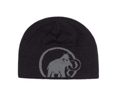 Mammut Logo Beanie, steel-black, one size