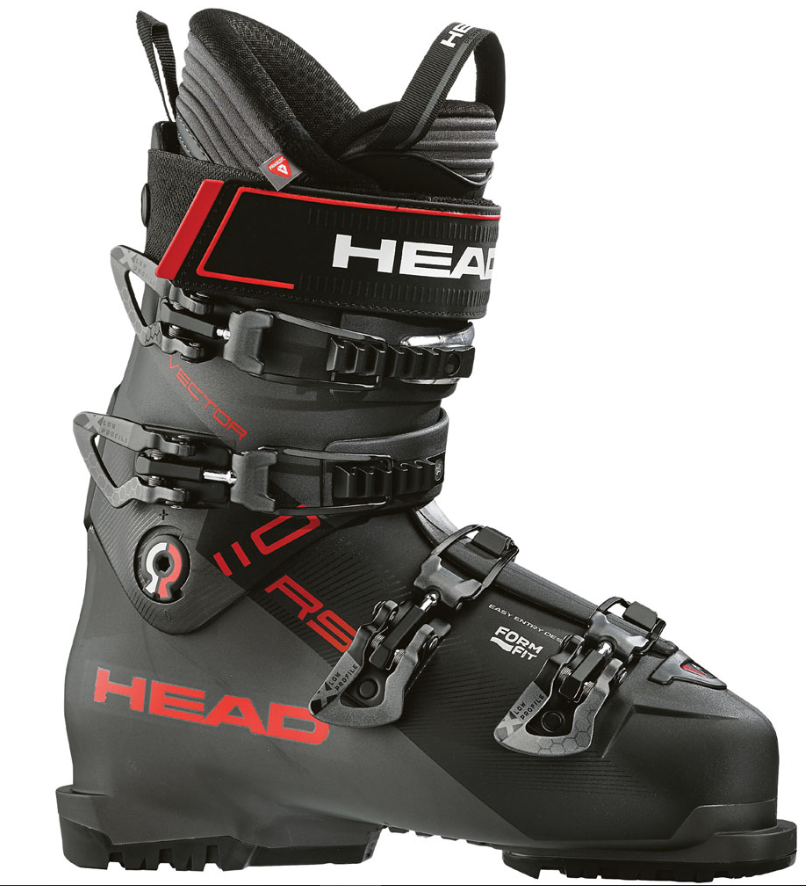 Head VECTOR RS 110 RS, BLACK/ANTH-RED, 26.5