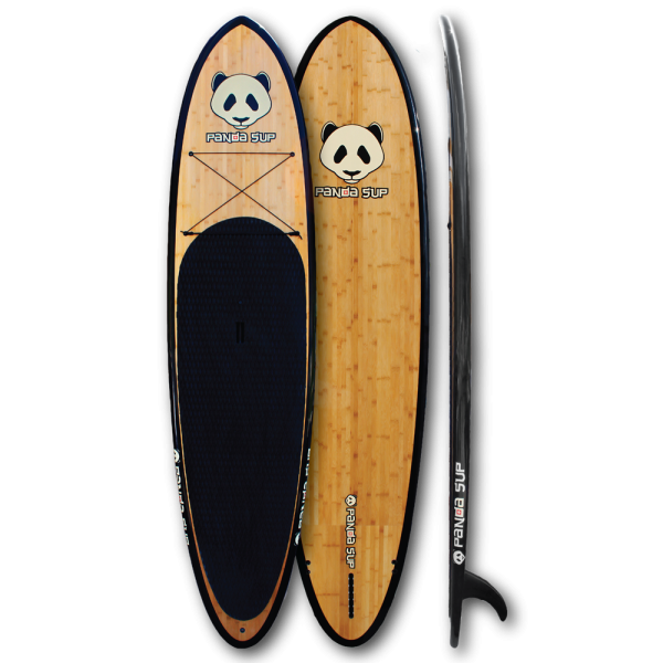 PandaSup bPanda Guadua 10'6", Schwarz / Bamboo, 10.6"x30"x4''