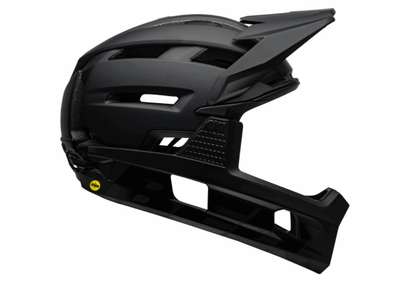 Bell Super Air R Spherical Mips Helmet, matte / gloss black, M 55-59