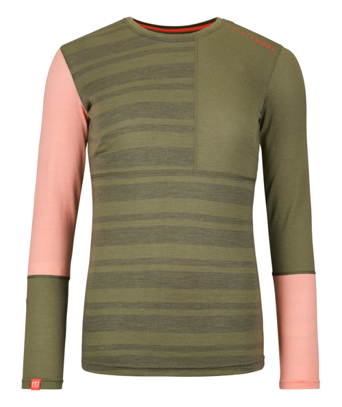 Ortovox 185 ROCK'N'WOOL LONG SLEEVE W, wild herbs, L
