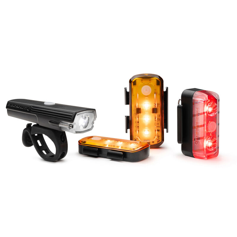 Blackburn Luminate 360 Light set, Black, one