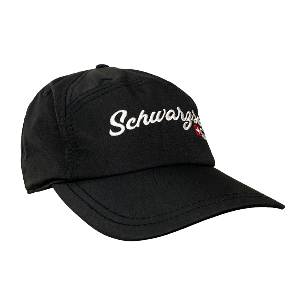 Bergsee Schwarzsee Panel Sport Cap, Black, one size