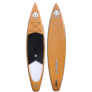 PandaSup iPanda SUP 12'6" DC, Natural Black, 12.6"x30"x6'' DC